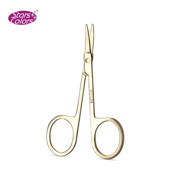 

Wholesale Price 10 Pcs Makeup Tools with Sharp Head Multifunctional Hand Beauty Tool Stainless Steel Small Beauty Scissors