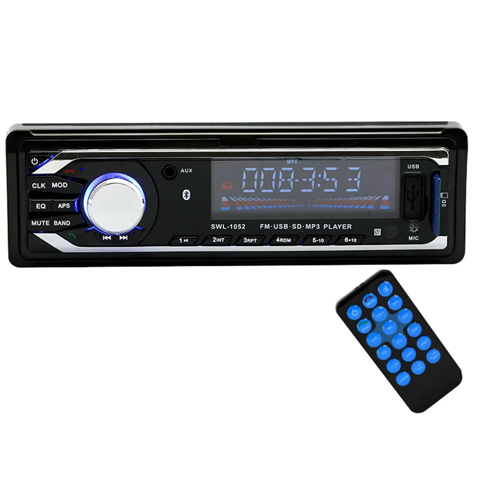 

Bluetooth Car Stereo Audio In-Dash FM Aux Input Receiver SD USB MP3 Radio Fashion Item 17Sept14