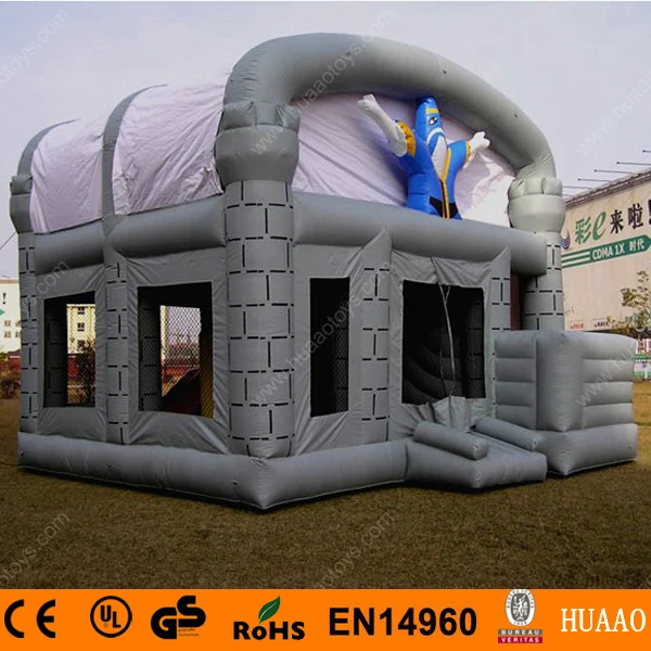 

5 in 1 Lizard Inflatable Bouncer Castle Combo with Obstacle inside and CE Blower