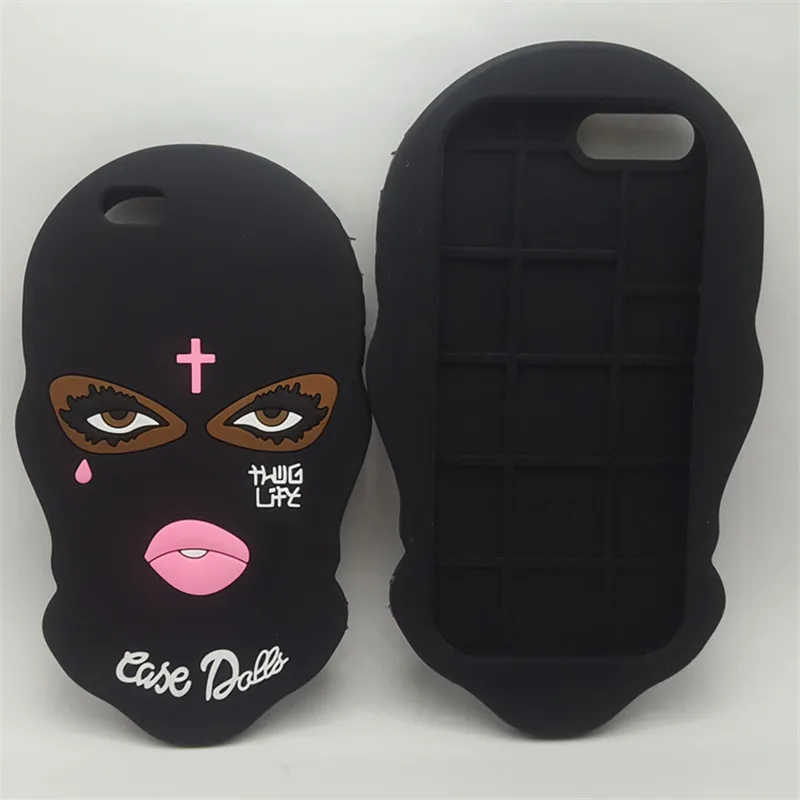 Маска Goon Thug Life Phone Coque чехол для iPhone X 6s 6 7 8 plus Teared Girl Jesus христианский крест