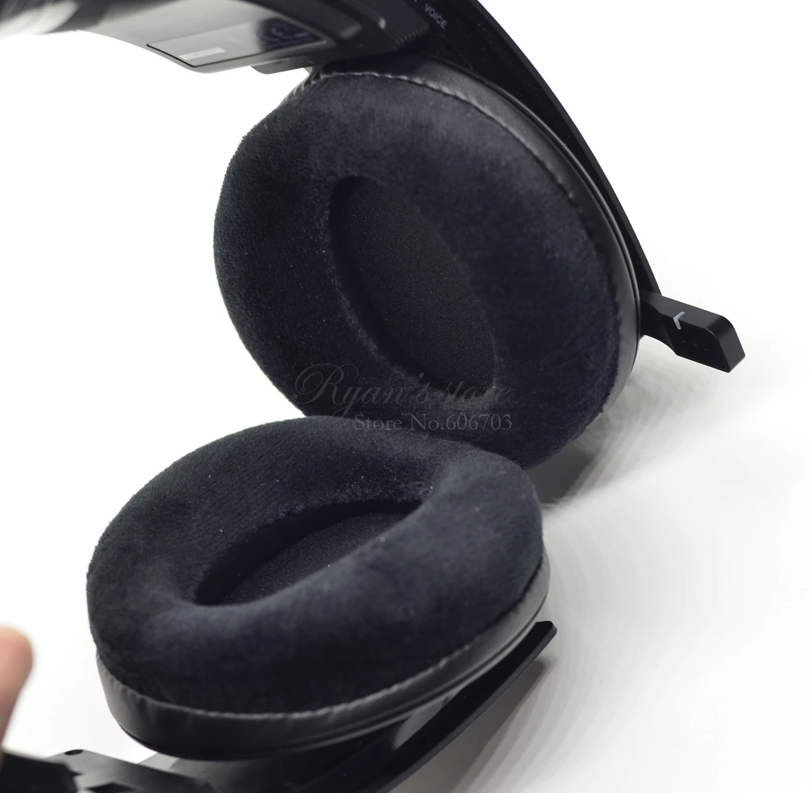 

Velour Earpads cushion Ear pads for SONY PS3 Wireless Stereo CECHYA-0080 95mm