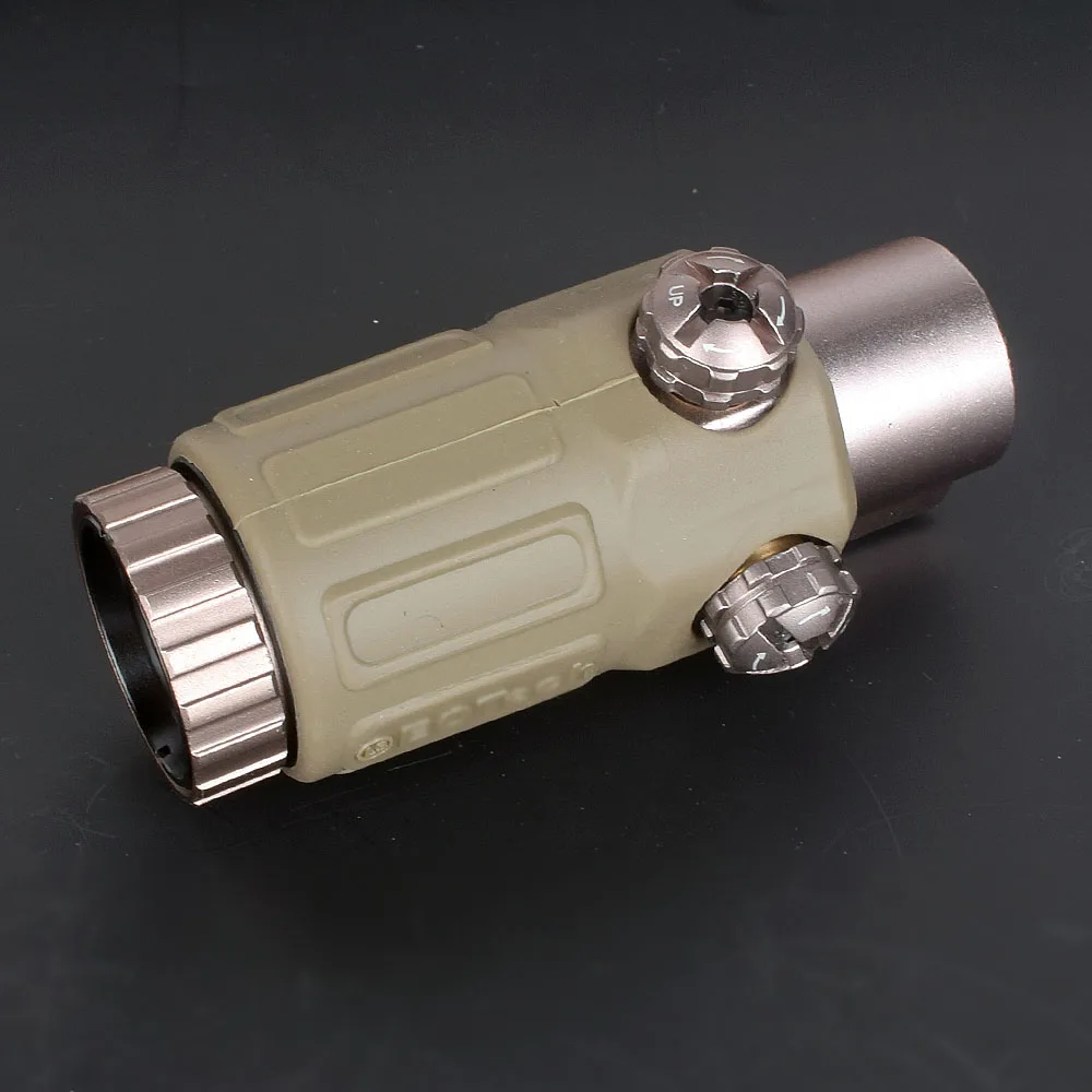 Увеличительное стекло G33 Airsoft 3X с переключателем на сторону быстросъемное