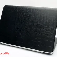 KH ноутбук из углеродного волокна крокодиловая змея кожаная Наклейка защитная крышка для hp 14-D101TX 14-D010TX 14"