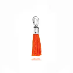 CHAMSS новый 100% 925 пробы серебро оранжевый подвеска с бахромой Для женщин элегантный подарок на день рождения подарок зима Бесплатная