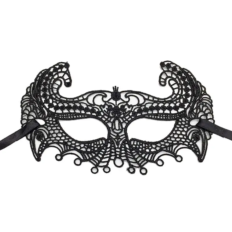 1 шт. Черная Женская Сексуальная кружевная маска на глаза Вечерние Маски для венецианские костюмы для маскарада и Хэллоуина Карнавальная маска для анонима Марди - Цвет: 5