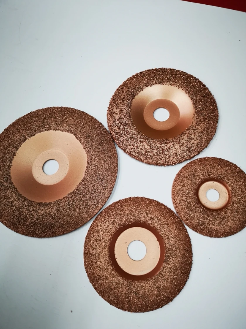 Diamond grinding pad, brazed disc Manual round electric pneumatic head