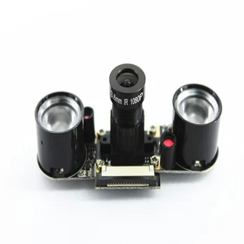 

5MP OV5647 Raspberry Pi 3 Night Vision Camera module+ 2pcs 5W infrared light compatible for Raspberry pi 2/3 development board