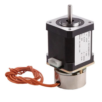 

NEMA 17 Brake Stepper Motor 0.6N.cm (85 oz-in) Body Length 47.5mm Stepping Motor