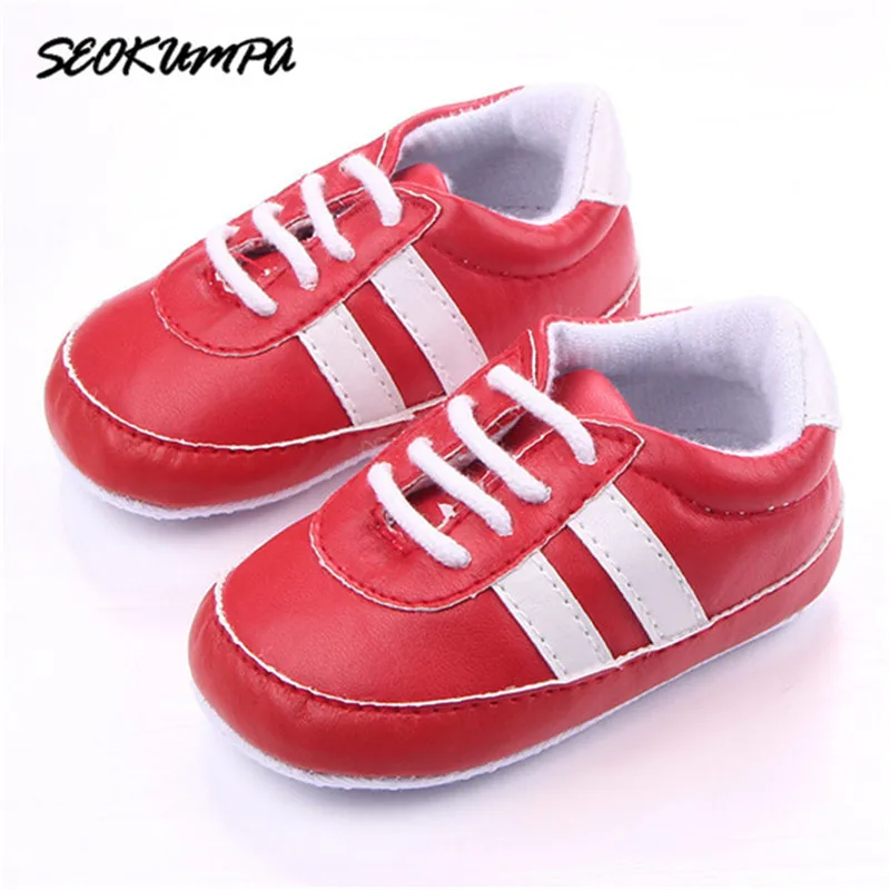 Nuevo lienzo Bebé Deporte Zapatos recién nacido niños niñas en primer lugar los caminantes Infantil Niño de suela suave Prewalker zapatillas de deporte para 0-18 M Nuevo lienzo Bebé Deporte Zapatos recién nacido niños niñas en primer lugar los caminantes Infantil Niño de suela suave Prewalker zapatillas de deporte para 0-18 M