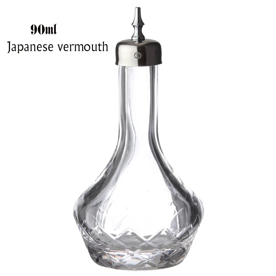 90ml vermouth bitters bottles Bitter Bottle Japanese hand carved bottle