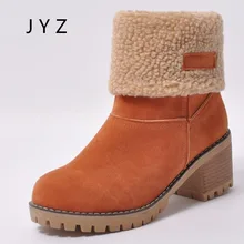 Fashion New Womens Ankle Snow Boots Platform Pumps Shoes Winter Keep Warm High Heels Lady Big Size 40 41 42 43 wo180817 Fashion New Womens Ankle Snow Boots Platform Pumps Shoes Winter Keep Warm High Heels Lady Big Size 40 41 42 43 wo180817