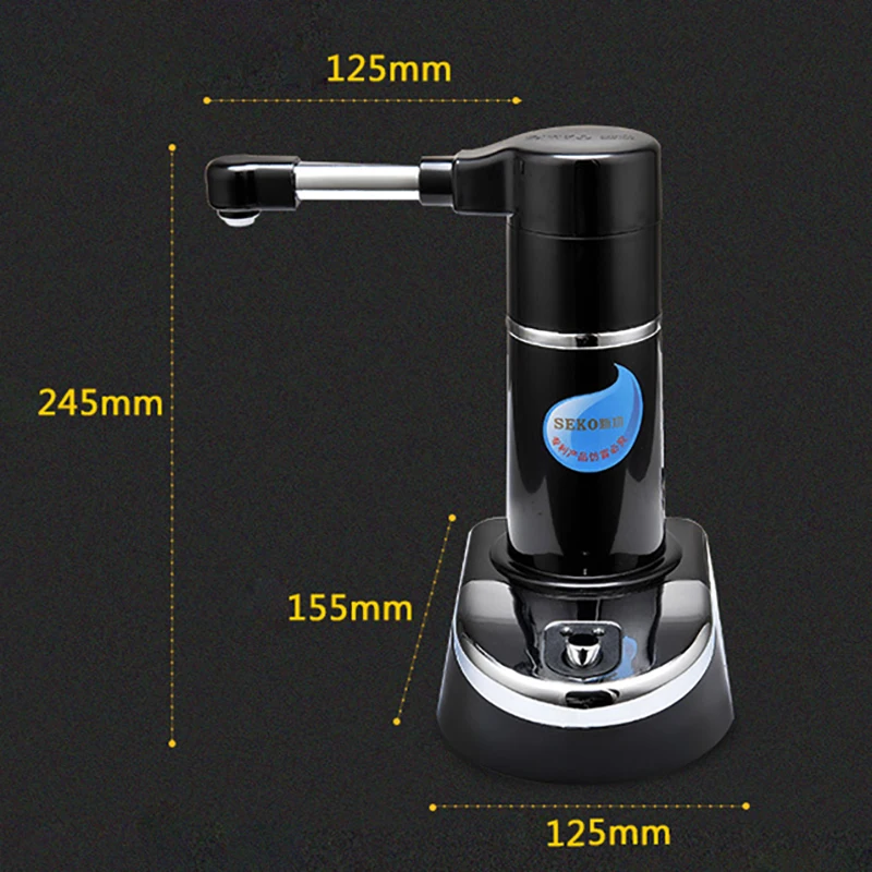 Дозатор для очищенной бутилированной воды, Электрический автоматический насос для питьевой воды, насос для всасывания, посуда для напитков, инструменты с фильтром