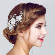 Dower me Lace Floral font b Wedding b font font b Accessories b font Bridal font