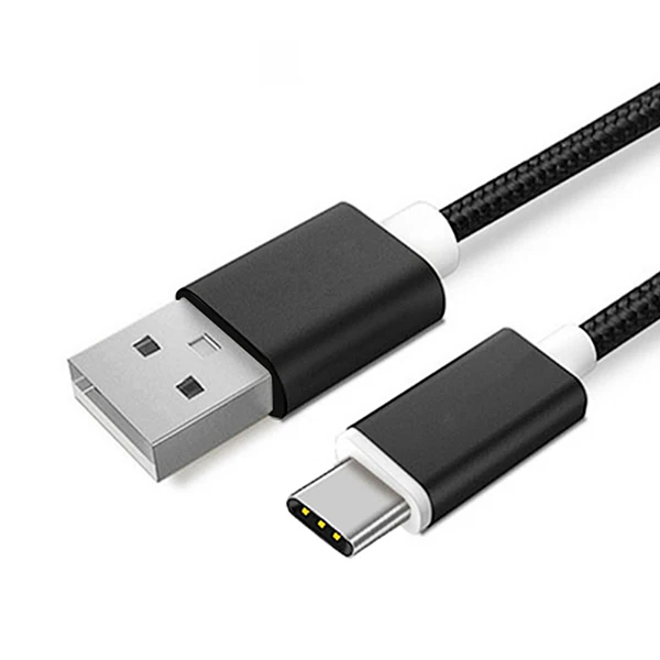 1 м 2 м 3 м usb type-C кабель для xiaomi red mi note 7 USB-C для быстрой зарядки мобильного телефона type-C кабель для samsung Galaxy S9 S8 Plus - Цвет: Black C cable