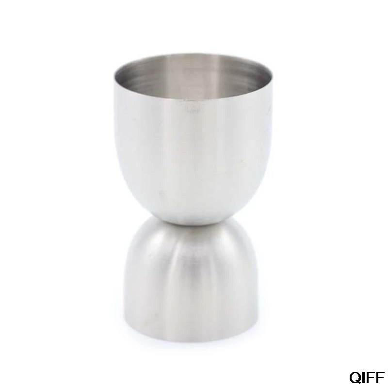 Double Head Stainless Steel Measure Jigger Spirit Mixed Cocktail Drink Cup Liquor Measurer Bar Accessories July 8