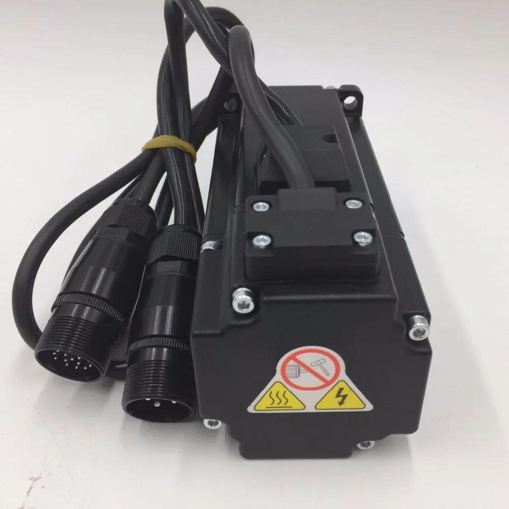 400 Вт CNC AC Серводвигатель + Драйвер комплект 60ST M01330 1.26Nm 220vAC 3000r/мин NEMA24 60 мм для