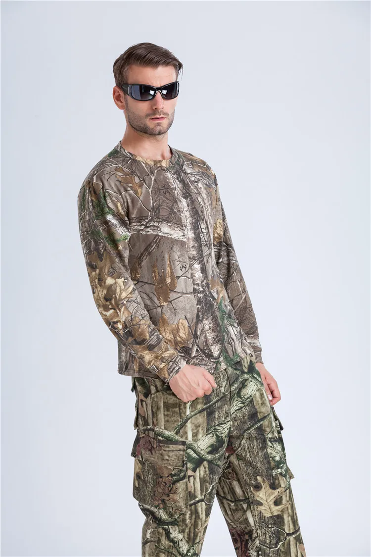 

Professional Reed Camo Hunting T shirt Reed Duck Camo Hunting Suit Clothing Free Shipping