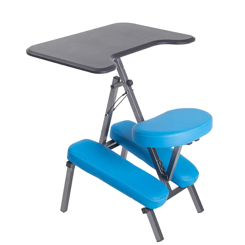 Ergonomic Adjustable Kneeling Desk and Combination Chair Mobile Work Station Home Office Furniture Kneeling Chair Kneed Stool