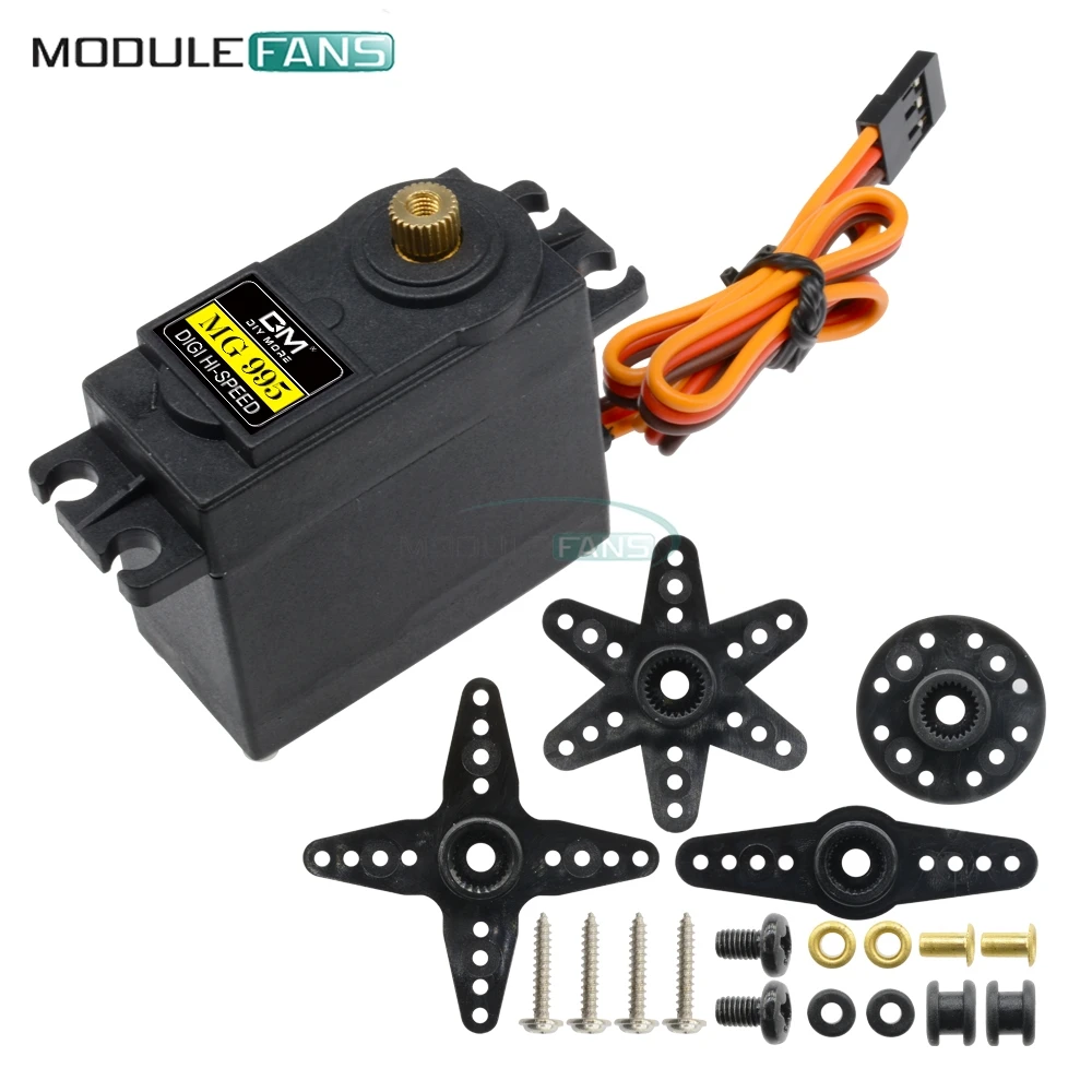 

Metal MG995 MG 995 Servos Digital Gear RC Car Robot Servo For HPI XL Helicopter Car Boat 55g