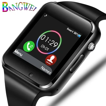 

2019 Smart Watch Men Support SIM TF Card Bluetooth Call Pedometer Sport Waterproof Smartwatch For Android IOS relogio masculino