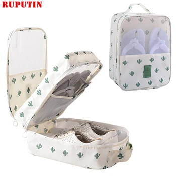 RUPUTIN New Portable Travel Shoes Organizer Bag Waterproof Shoe Cover Dustproof Shoe Bag For Women And Men Shoes Storage Package italian design purple shoes and bag sets women shoes and bag set med heel african matching shoes and bag set decorated mm1046