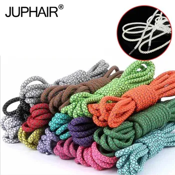 

1 Pair Leader Fashion Polyester Paisley Reflective Laces Round Visible Baby Safety Cordon Shoes Lace 100/120/140/160cm Shoelaces