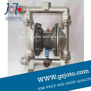 

304 stainless steel Natural color stainless steel diaphragm pump with F46 diaphragm