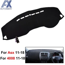 AX для Mitsubishi ASX 2011- peugeot 4008 2012- dashmatt Dash коврик на приборную панель Солнцезащитная панель покрытие ковра