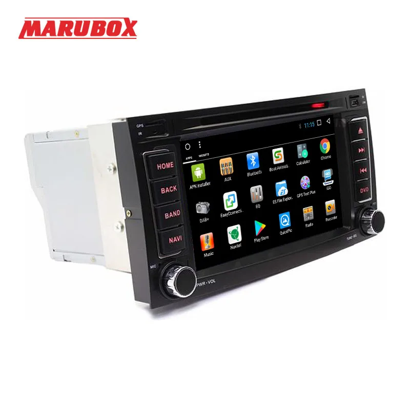 Best MARUBOX 7A808DT3 Car Multimedia Player for VW Touareg 2003-2011,Quad Core,Android 7.1,2GB RAM, 32GB,GPS,Radio,Bluetooth,DVD 4