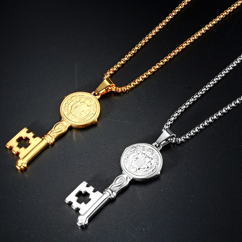 RIR St Benedict clave colgante religioso Medalla 5 \