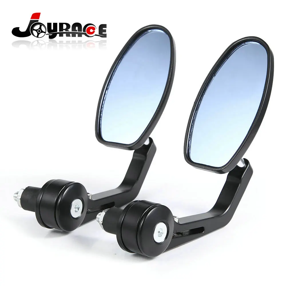 CNC Aluminum Side Mirror 7/8" Wholesale Oval Side Rearview Mirror Bar