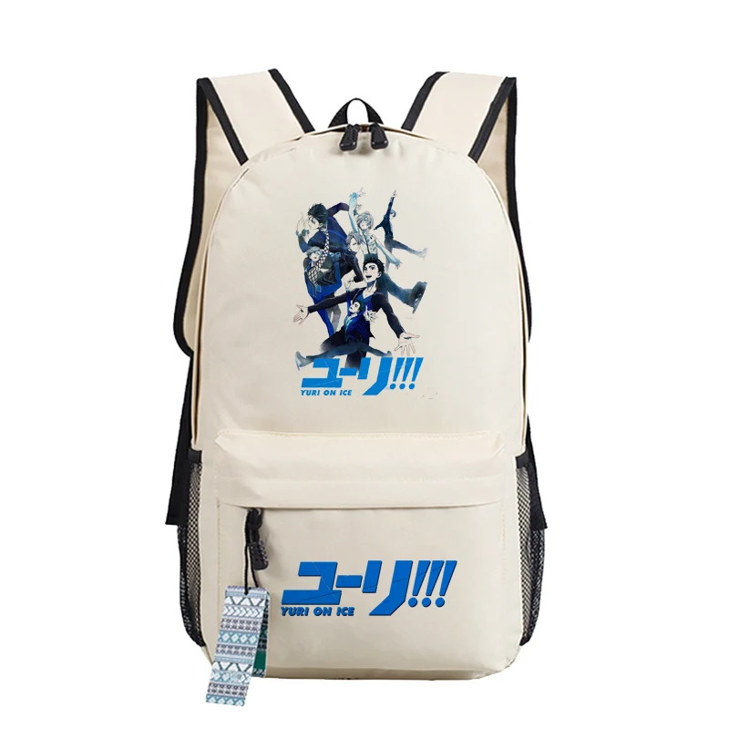 YURI on ICE Katsuki Yuri женский рюкзак холщовые школьные сумки для подростков Harajuku