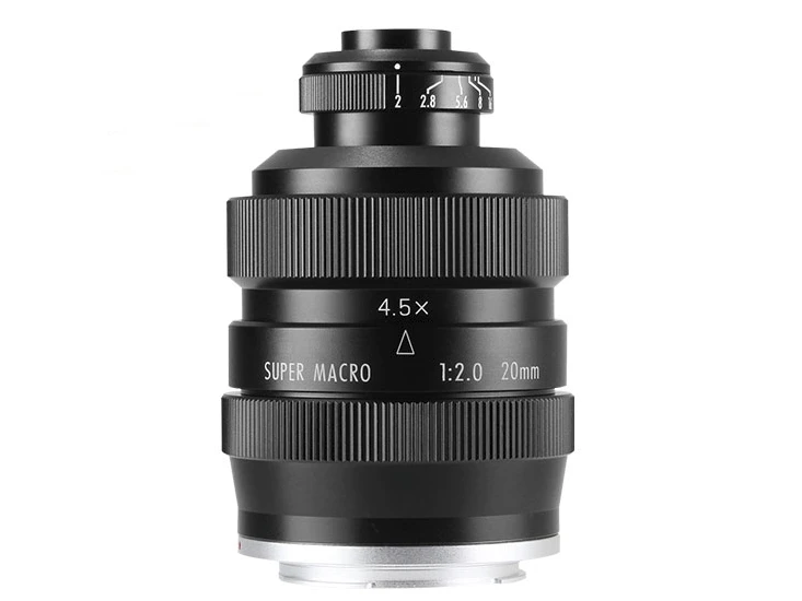 Mitakon Zhongyi 20 мм f/2 4.5X Супер Макро объектив для Micro Four Thirds камеры M4/3 MFT M43 крепление GH5 OM