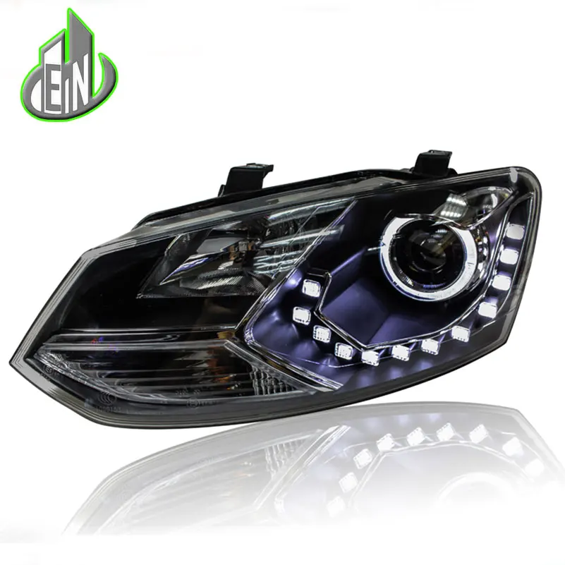 Car Styling Headlights for VW Polo LED Headlight for Polo Head Lamp LED