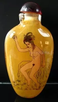 

Antique antique crystal, snuff bottle, body painting collection