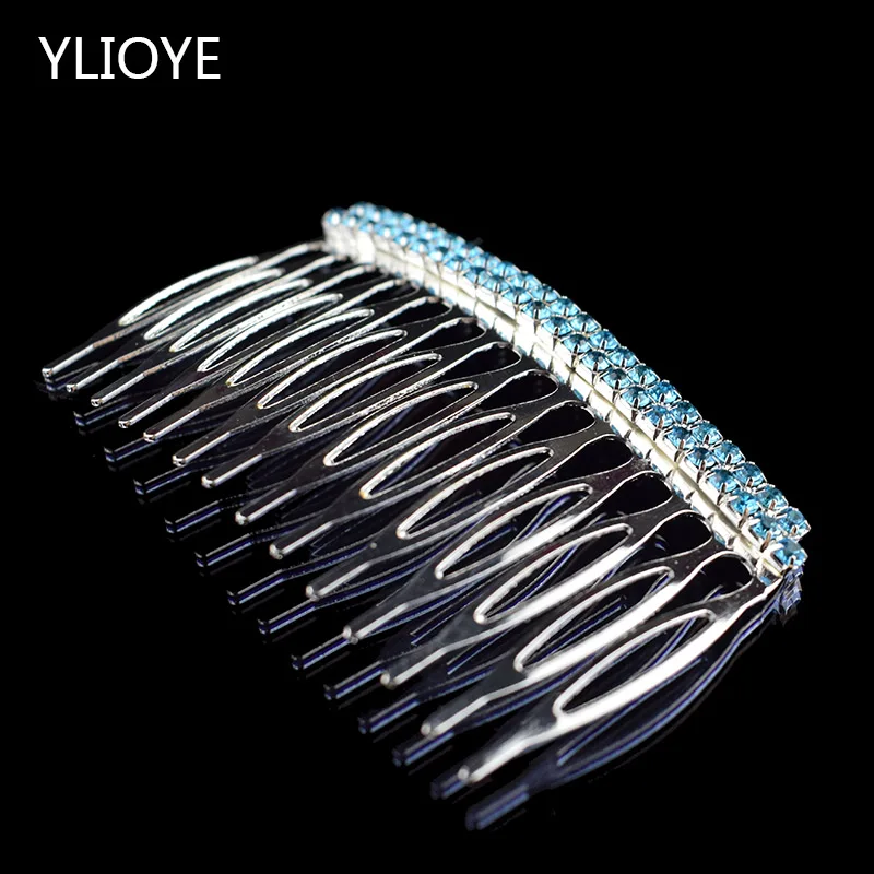 

1Pcs Wedding Hair Combs for Bride Crystal Rhinestones Women Girl Child Hairpins Bridal Headpiece Hair Jewelry Accessories