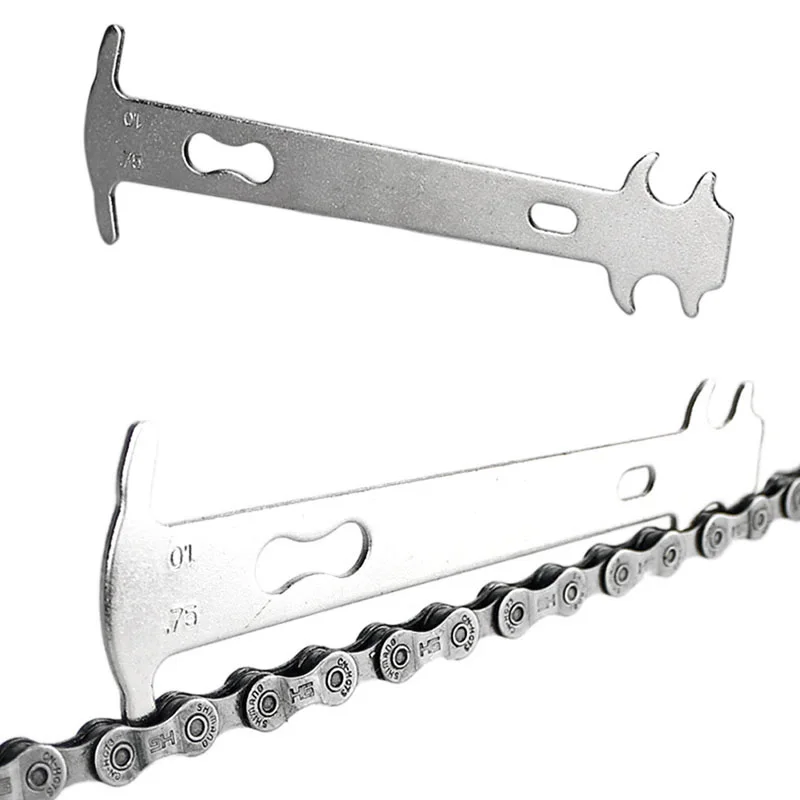 

Stainless steel Portable Bicycle Bike Chain Wear Gauge/Repair Checker Indicator Tool