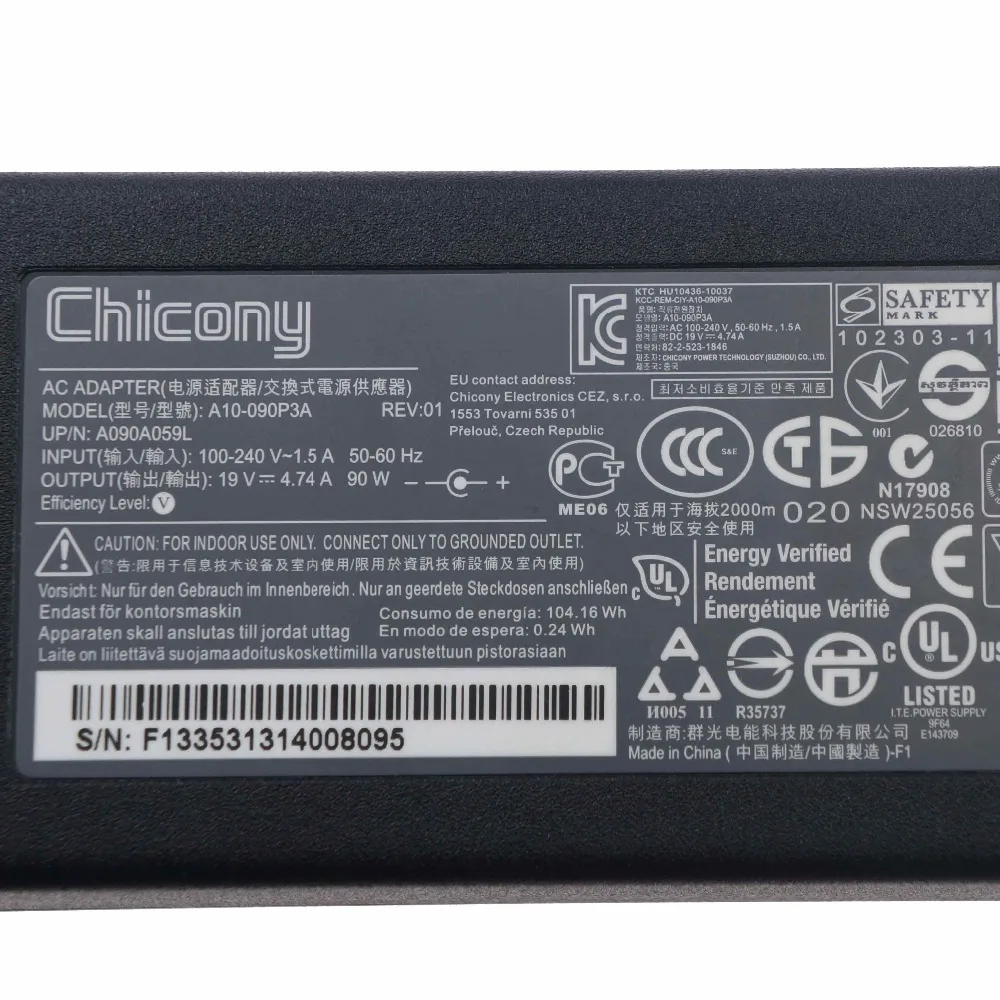 New Original 90W 19V AC Power Adapter for Acer Aspire 5600 5610 5620 5650 Laptop Charger 5.5*2.5mm A10-090P3A New Original 90W 19V AC Power Adapter for Acer Aspire 5600 5610 5620 5650 Laptop Charger 5.5*2.5mm A10-090P3A