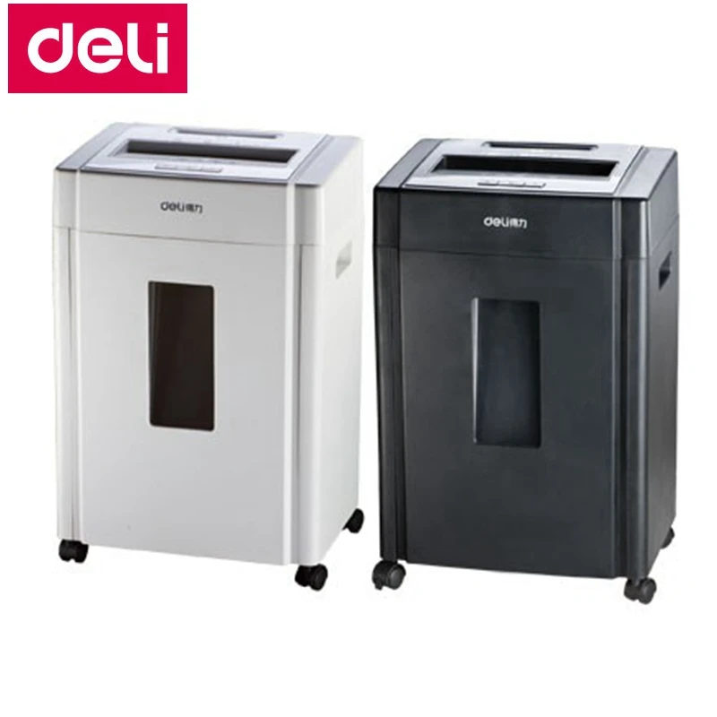 Deli 9904 машина для измельчения бумаги офис 20L объем 220-230VAC 240 Вт 8 шт. Авто стопорный измельчитель бумаги Тип Ящика