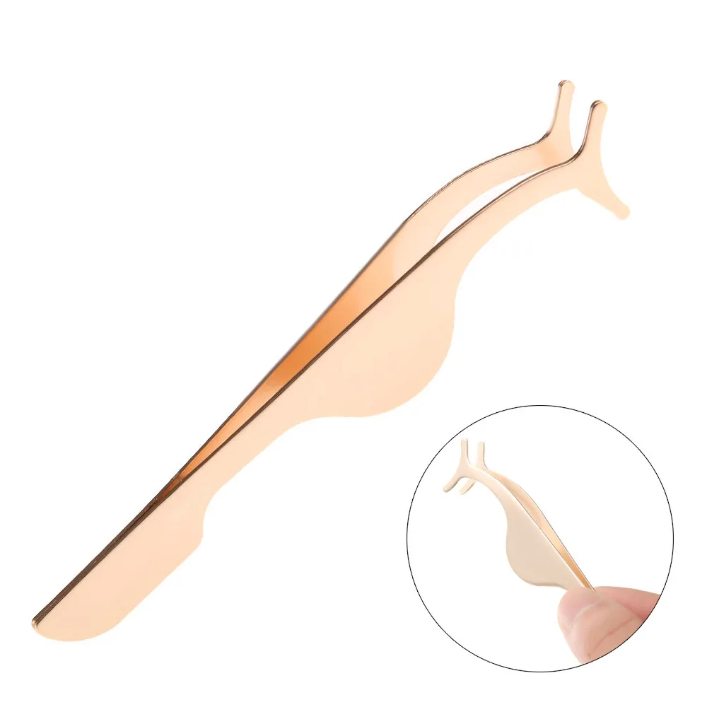 

1PC Fashion Multi-functional False Eyelashes Extension Curler Tweezers Applicator Remover Clip Nipper Beauty Makeup Tool