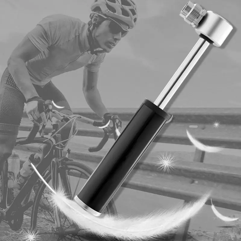Портативный алюминиевый сплав инфлятора воздушный насос MTB велосипед шины насосные футбольное снаряжение для баскетбола снаряжение для наружных работ ремонт аксессуары