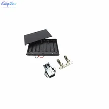 10 шт. 8xAA батарея Чехол Держатель Разъем провода соединительные коробки с провода S, переключатель и крышка, SM2.54 заголовок и щипцы