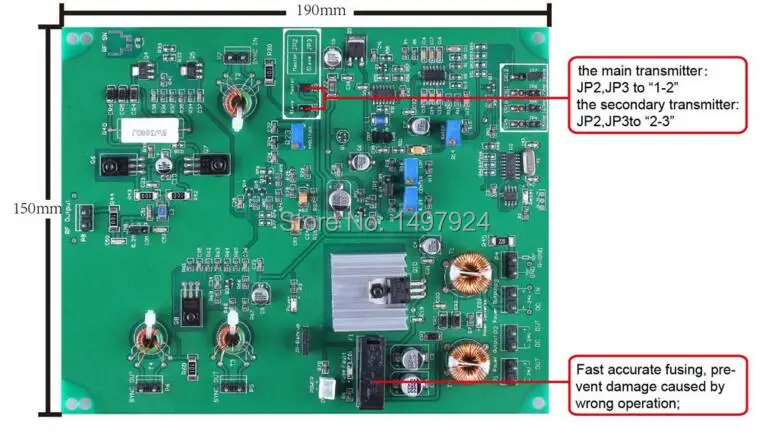 rf da Sensibilidade Alta com 2.0m Placa Eletrônica Dupla tx Eas 8.2 Mhz Que Detecta Distâncias rx & 3 Cheap rf eas