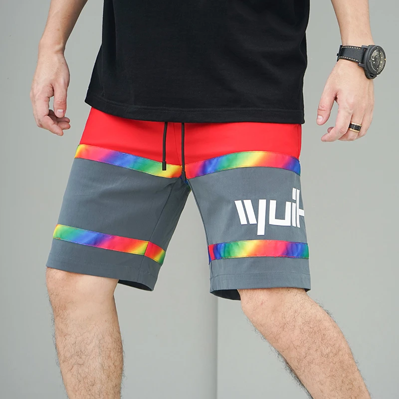 Ajsbd новые мужские повседневные шорты тренд летняя одежда особенности прямые ноги и простые брюки для молодых людей