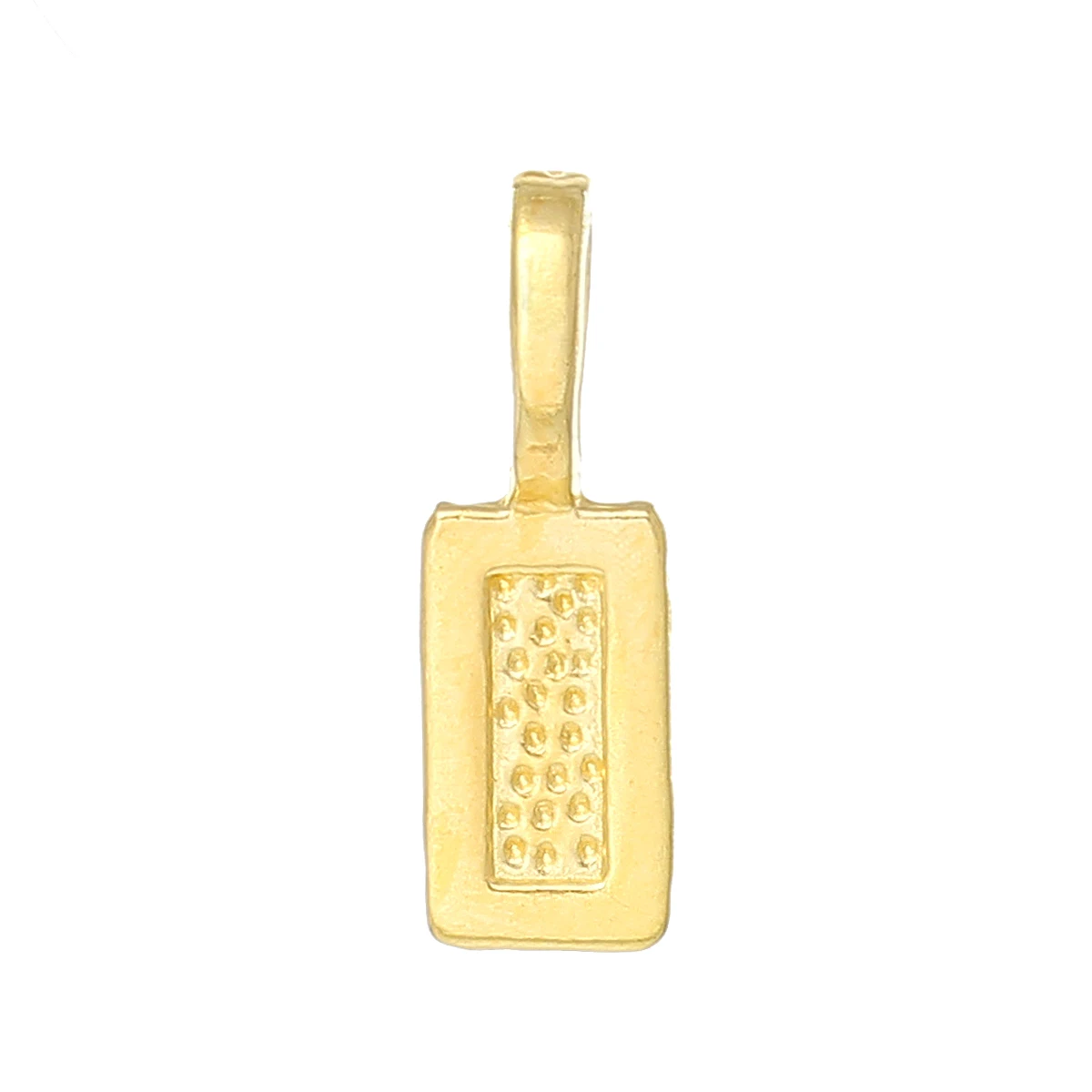 Zinc metal alloy Pendants Beads Rectangle Gold Color 21mm( 7/8&quot) x 7mm( 2/8&quot) 15 PCs | Украшения и аксессуары