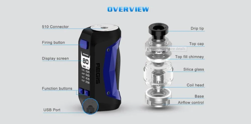 Geekvape Aegis Mini 80W Kit-7