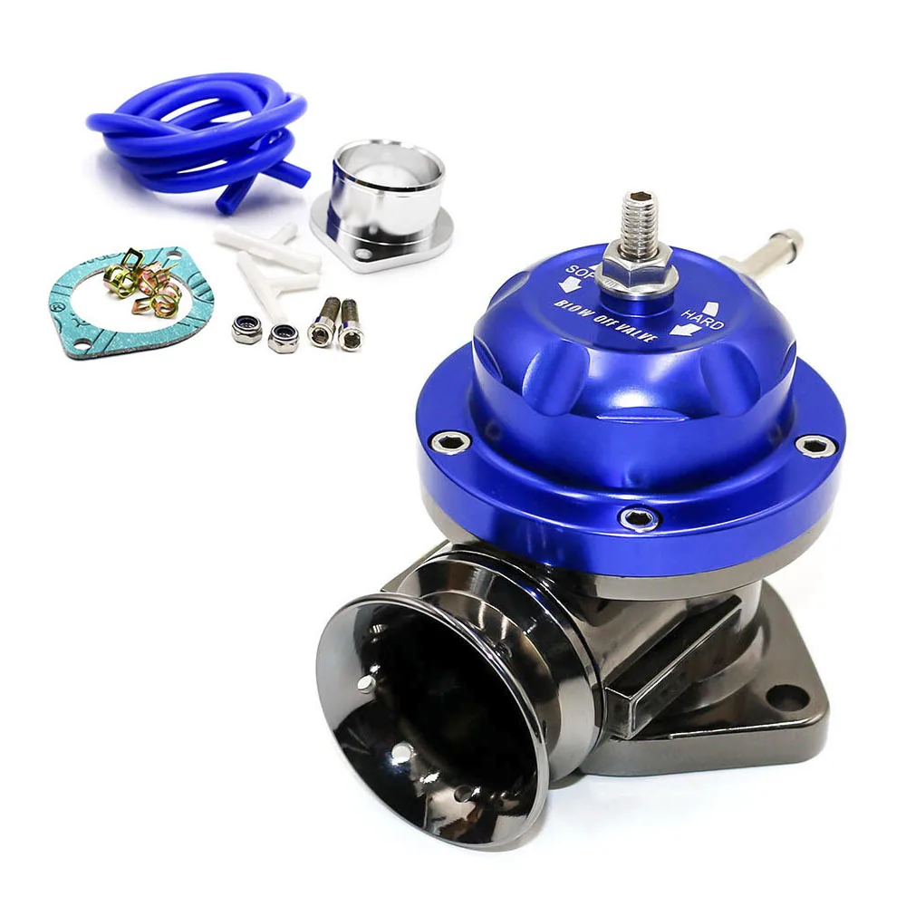 

IZTOSS Professional Blue Universal Type Aluminum Alloy Turbo Blow off Valve Adjustable Blow Dump / Blow Away Adapter