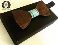 2017 Hot men wooden bow tie Accessory wedding Event hardwood Wood Bow Tie For Men Butterfly Neck Ties krawatte game of throne