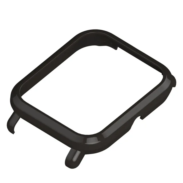 Mijobs для Amazfit защитный чехол для Xiaomi Huami Amazfit Bip BIT PACE Lite Молодежный умный пластиковый защитный чехол - Цвет: Черный