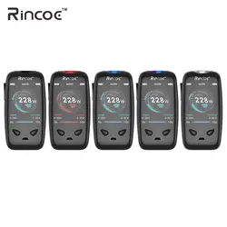 Оригинальный Rincoe Vape Mod Rincoe манто 228 Вт TC поле Mod создано Двойной 18650 Батарея Vape испаритель VS Smoant харон Mini Mod